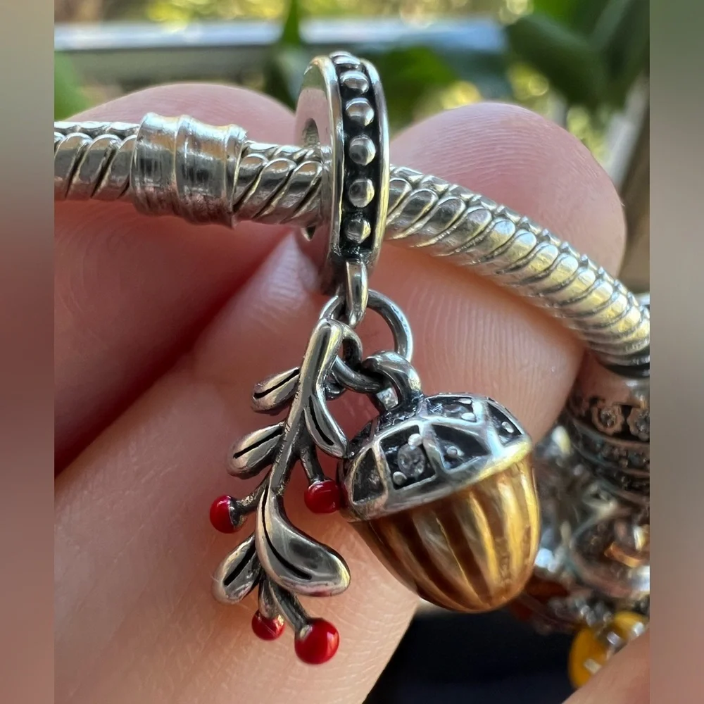 Acorn Dangle Charm